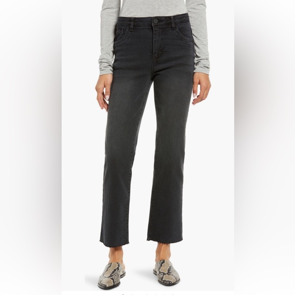 NEW Wit & Wisdom ‘Ab’solution Skyrise Barely Boot Black Jeans - Picture 1 of 11